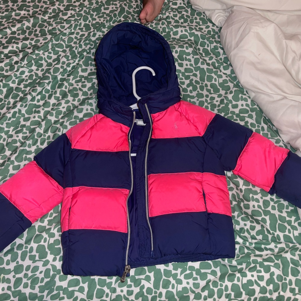 Ralph Lauren Puffer Jacket, Size 24 Months, Worn but still in great condition.
